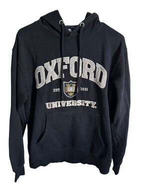 Official Oxford University Navy Blue Hoodie (Size Medium)
